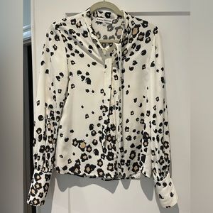 Karina Grimaldi tie neck blouse